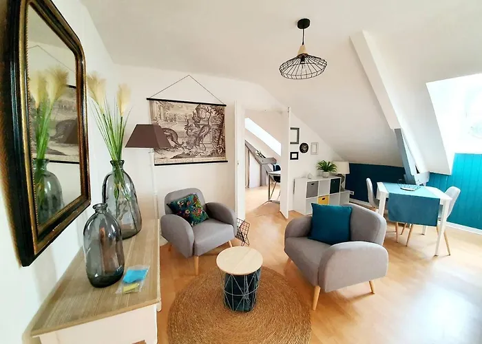 Chic Studio Sous Les Toits Du Centre Historique